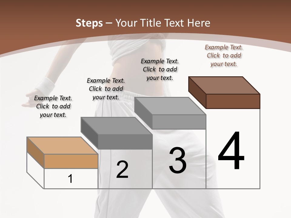 Young Girl Performance PowerPoint Template