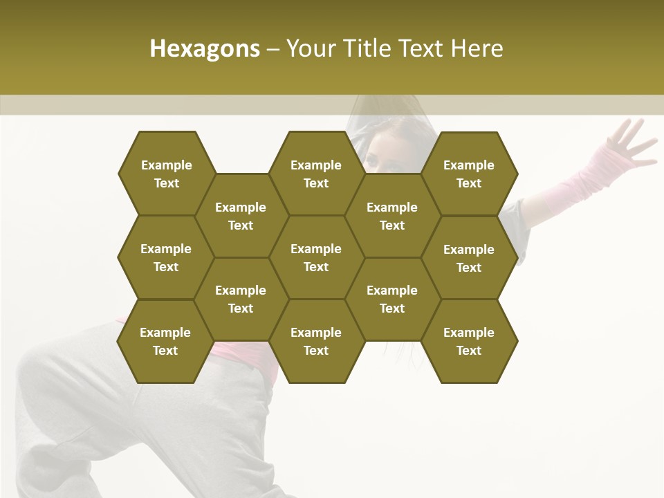 Dancer Exercise Action PowerPoint Template