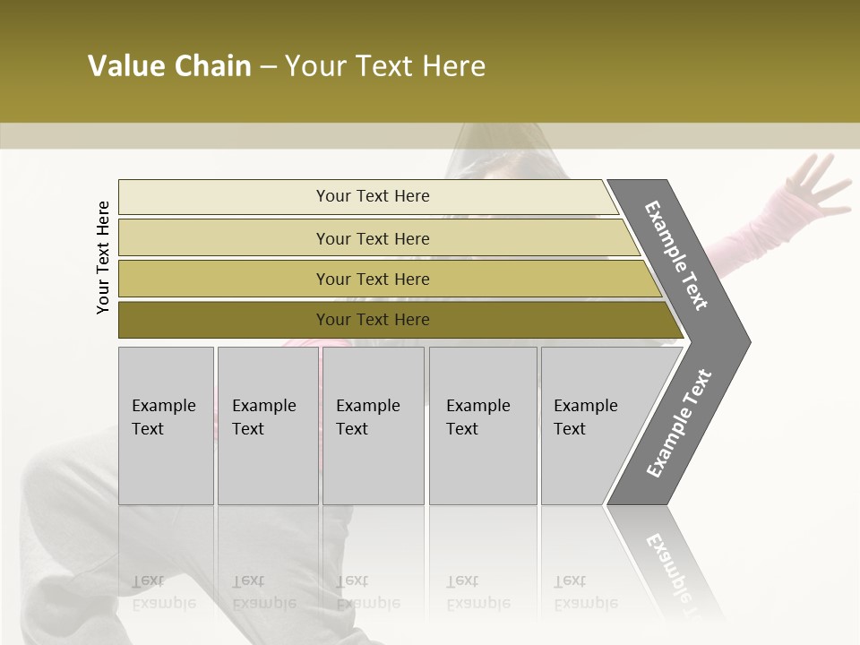 Dancer Exercise Action PowerPoint Template