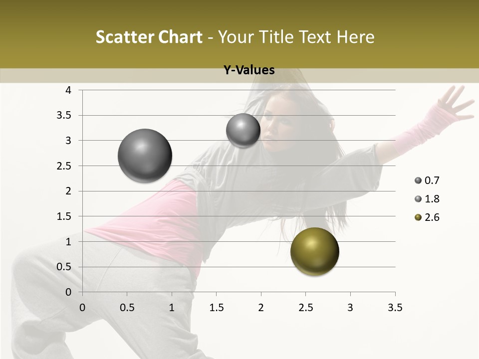 Dancer Exercise Action PowerPoint Template