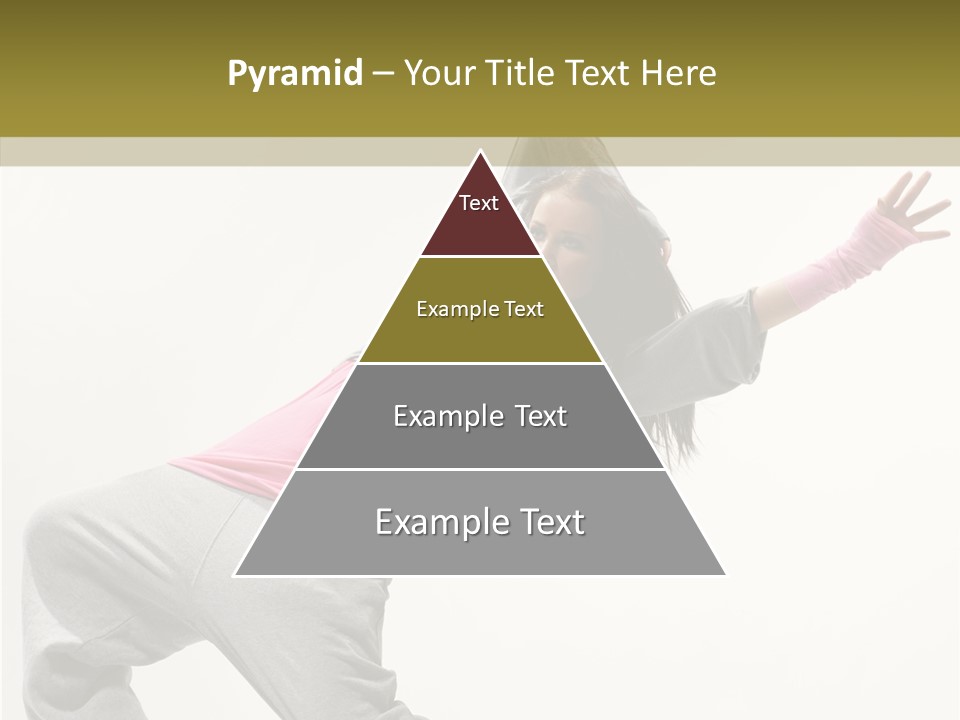 Dancer Exercise Action PowerPoint Template