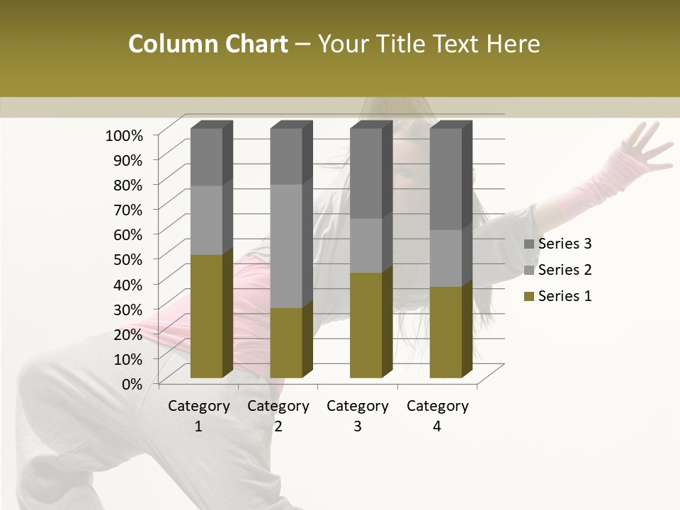 Dancer Exercise Action PowerPoint Template