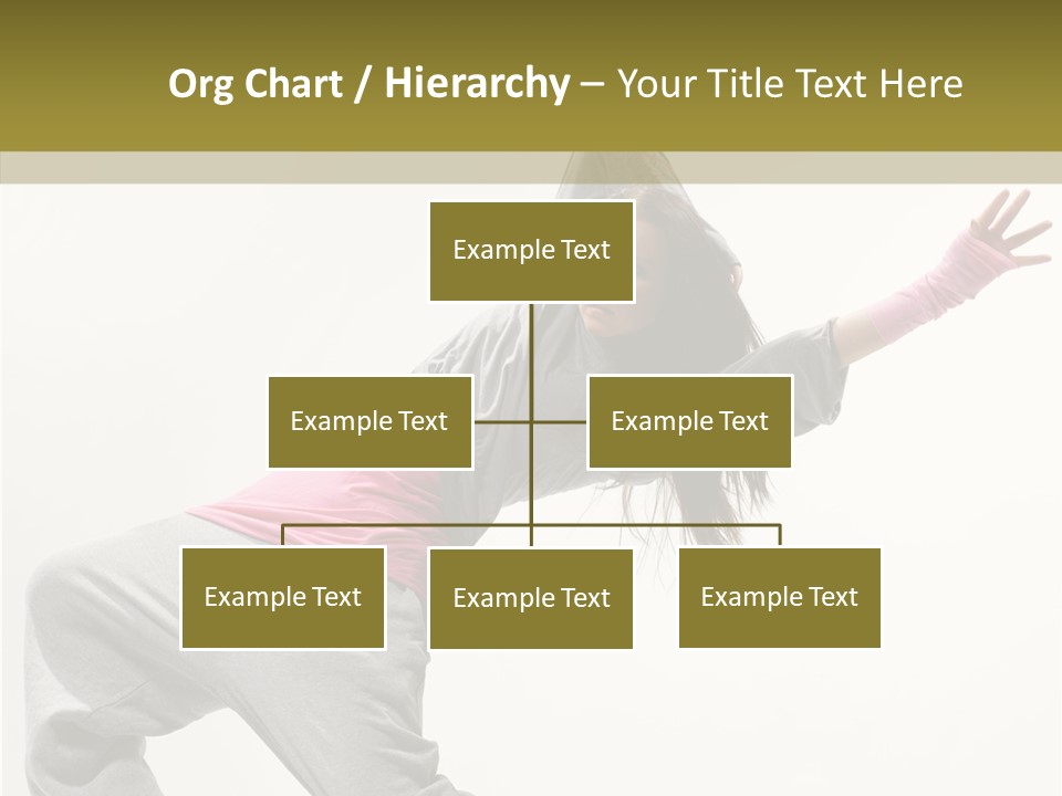 Dancer Exercise Action PowerPoint Template