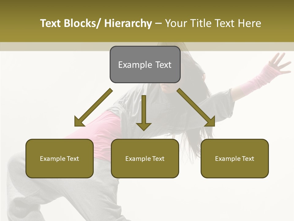 Dancer Exercise Action PowerPoint Template