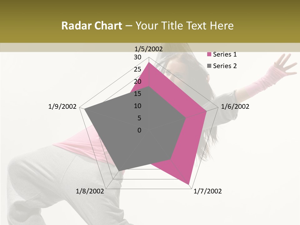Dancer Exercise Action PowerPoint Template