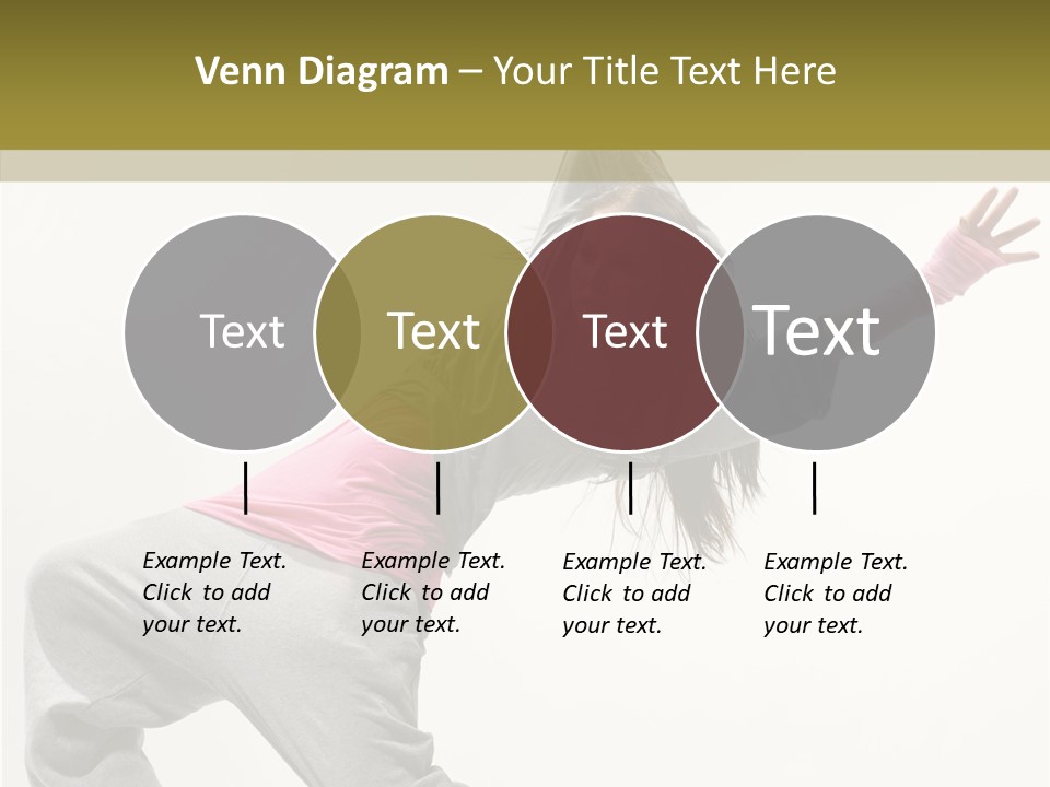 Dancer Exercise Action PowerPoint Template