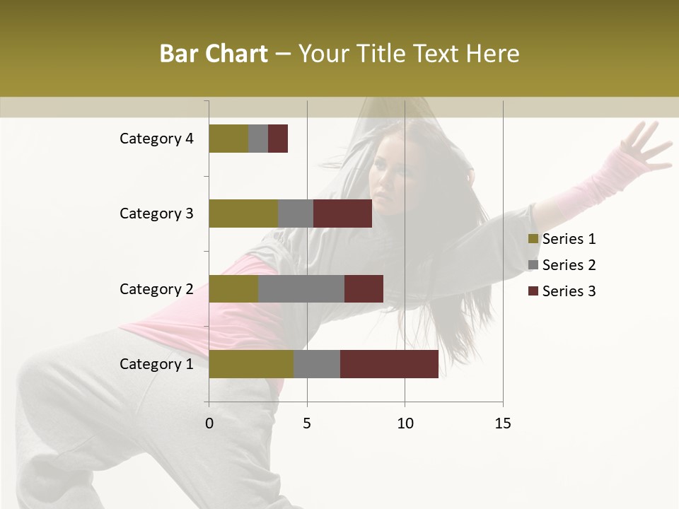 Dancer Exercise Action PowerPoint Template