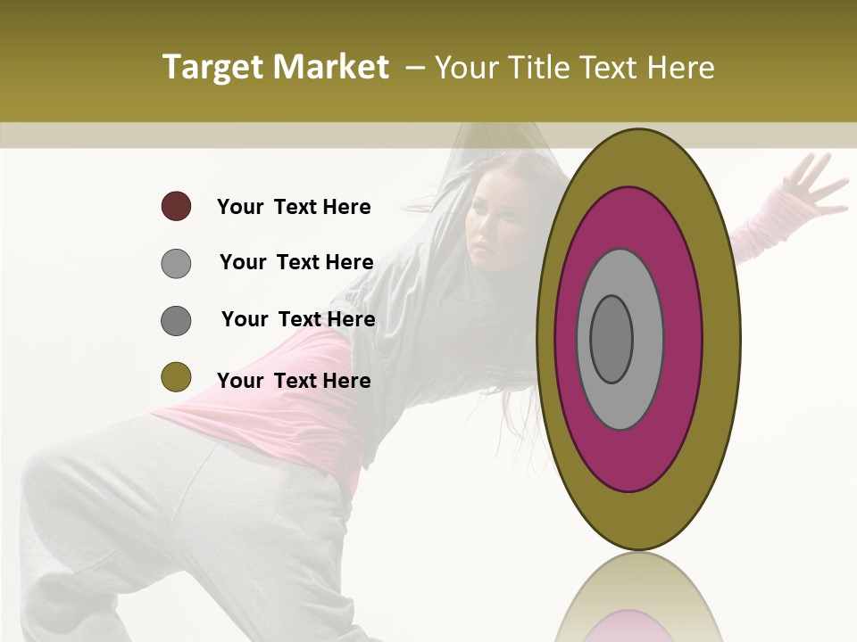 Dancer Exercise Action PowerPoint Template