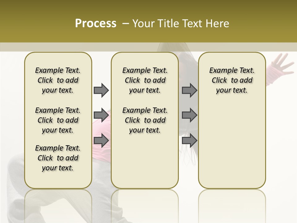 Dancer Exercise Action PowerPoint Template