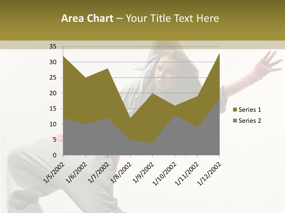 Dancer Exercise Action PowerPoint Template
