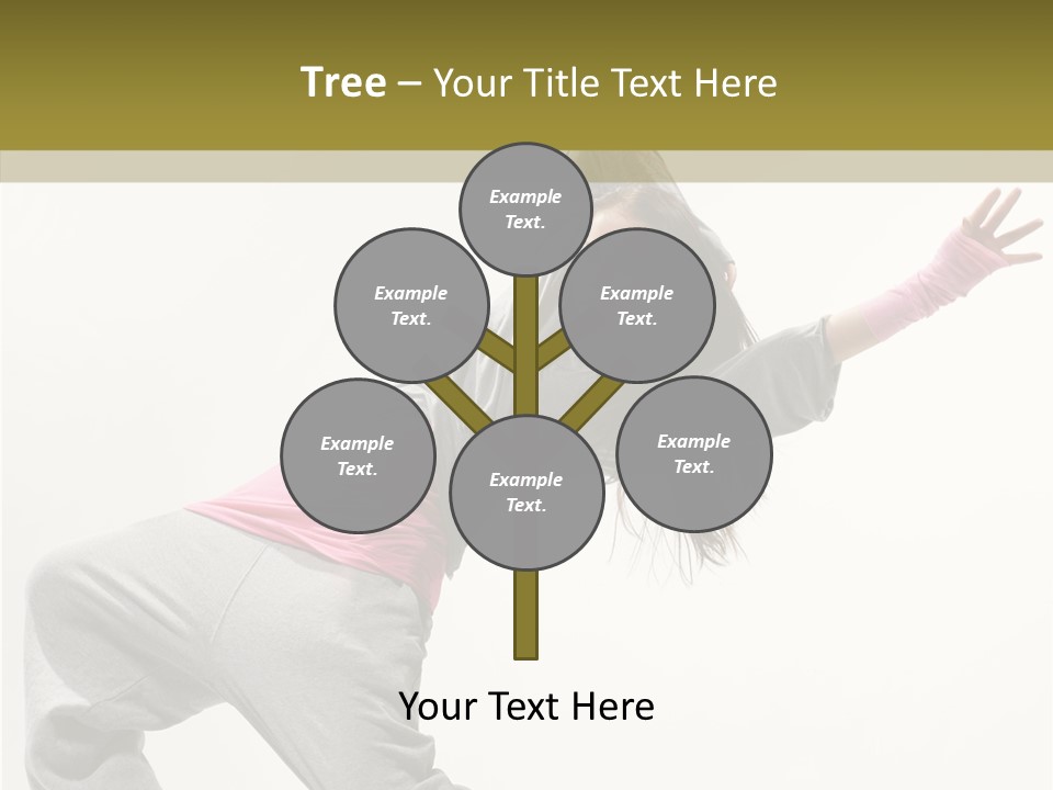 Dancer Exercise Action PowerPoint Template