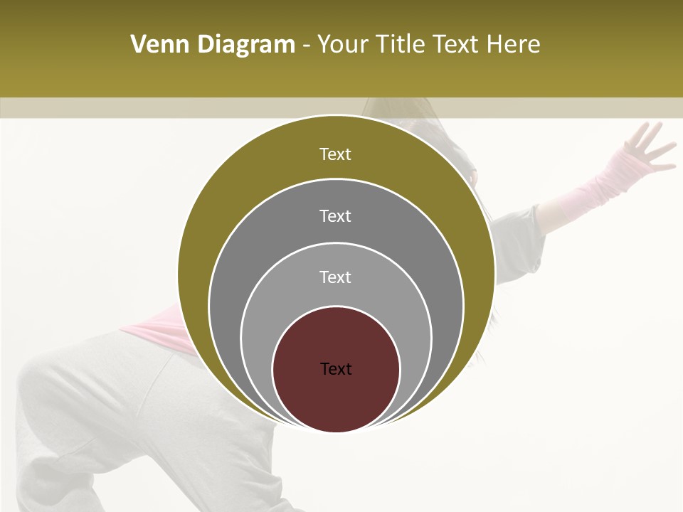 Dancer Exercise Action PowerPoint Template