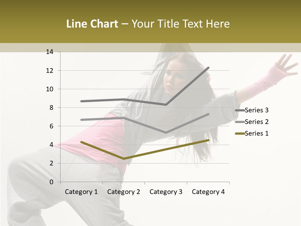 Dancer Exercise Action PowerPoint Template