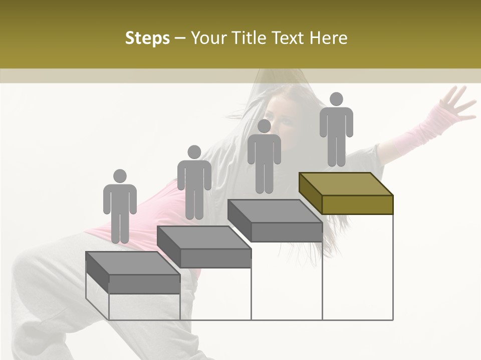 Dancer Exercise Action PowerPoint Template