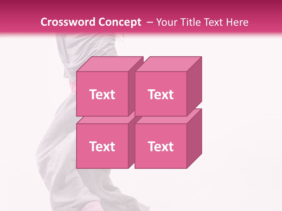 Artist Athlete Moving PowerPoint Template