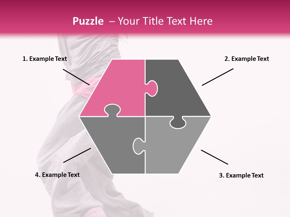 Artist Athlete Moving PowerPoint Template