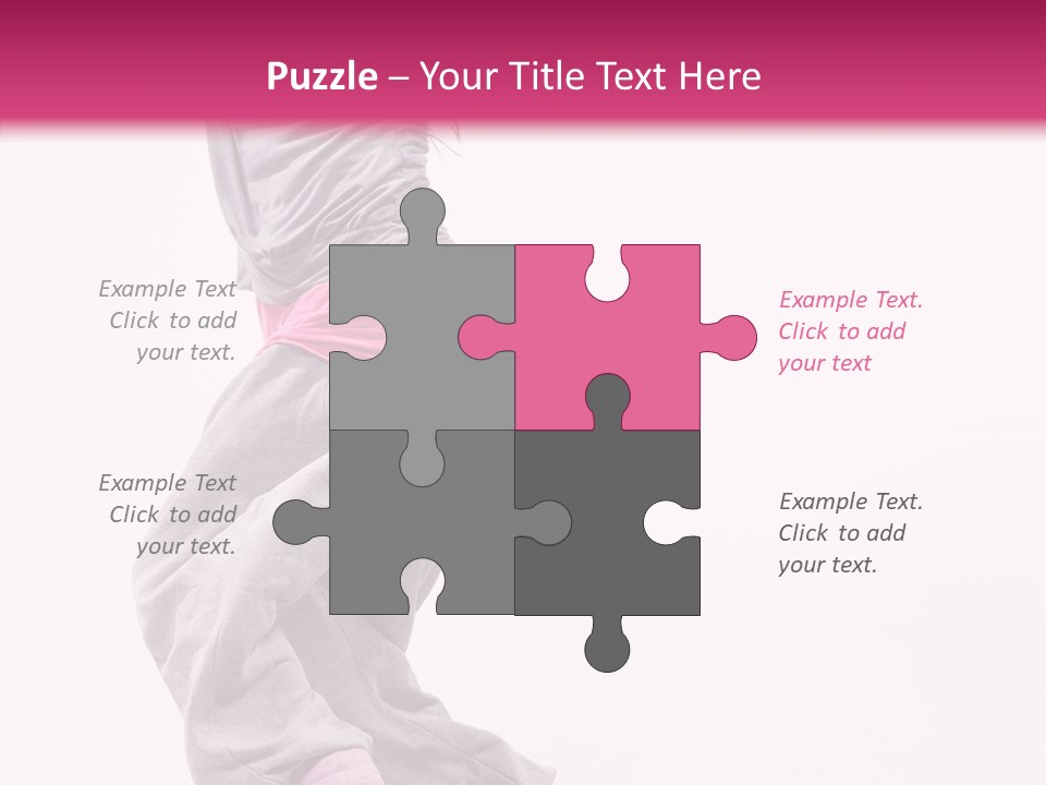 Artist Athlete Moving PowerPoint Template