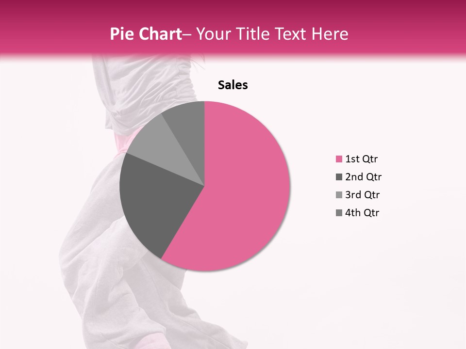 Artist Athlete Moving PowerPoint Template