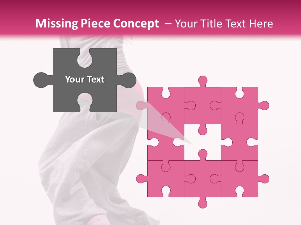 Artist Athlete Moving PowerPoint Template