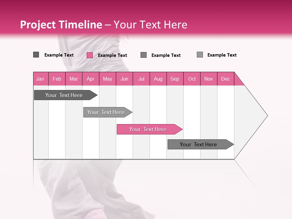 Artist Athlete Moving PowerPoint Template