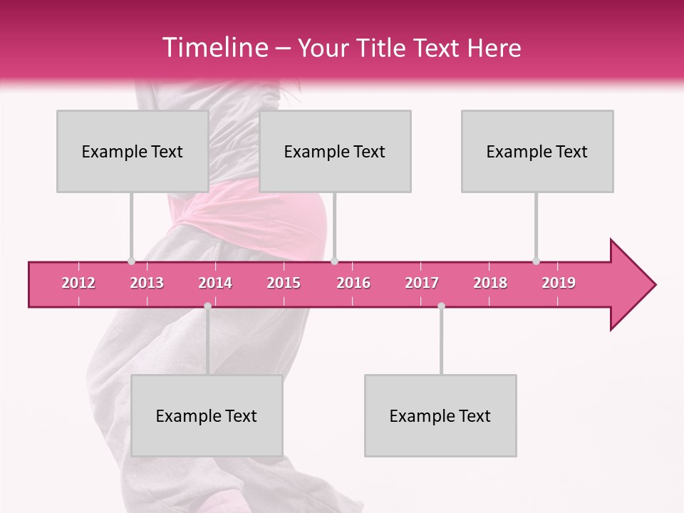 Artist Athlete Moving PowerPoint Template
