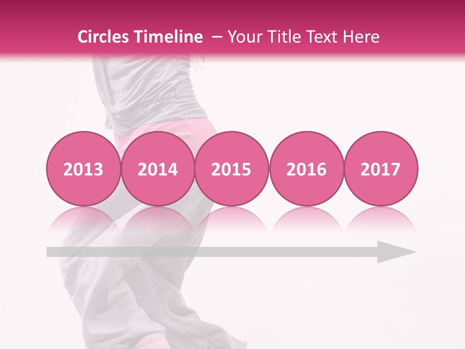 Artist Athlete Moving PowerPoint Template