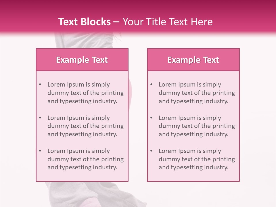 Artist Athlete Moving PowerPoint Template