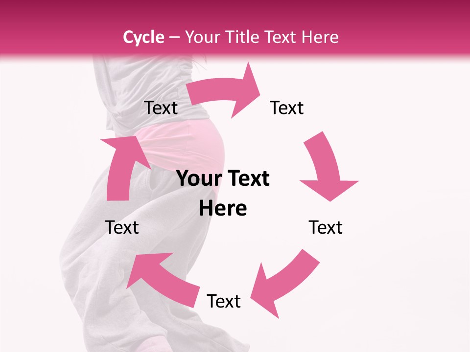 Artist Athlete Moving PowerPoint Template