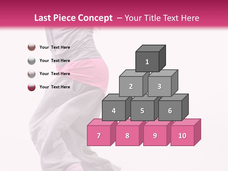 Artist Athlete Moving PowerPoint Template