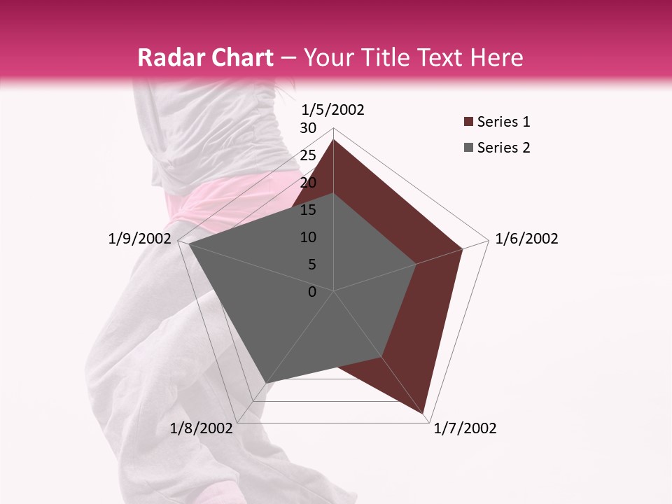 Artist Athlete Moving PowerPoint Template
