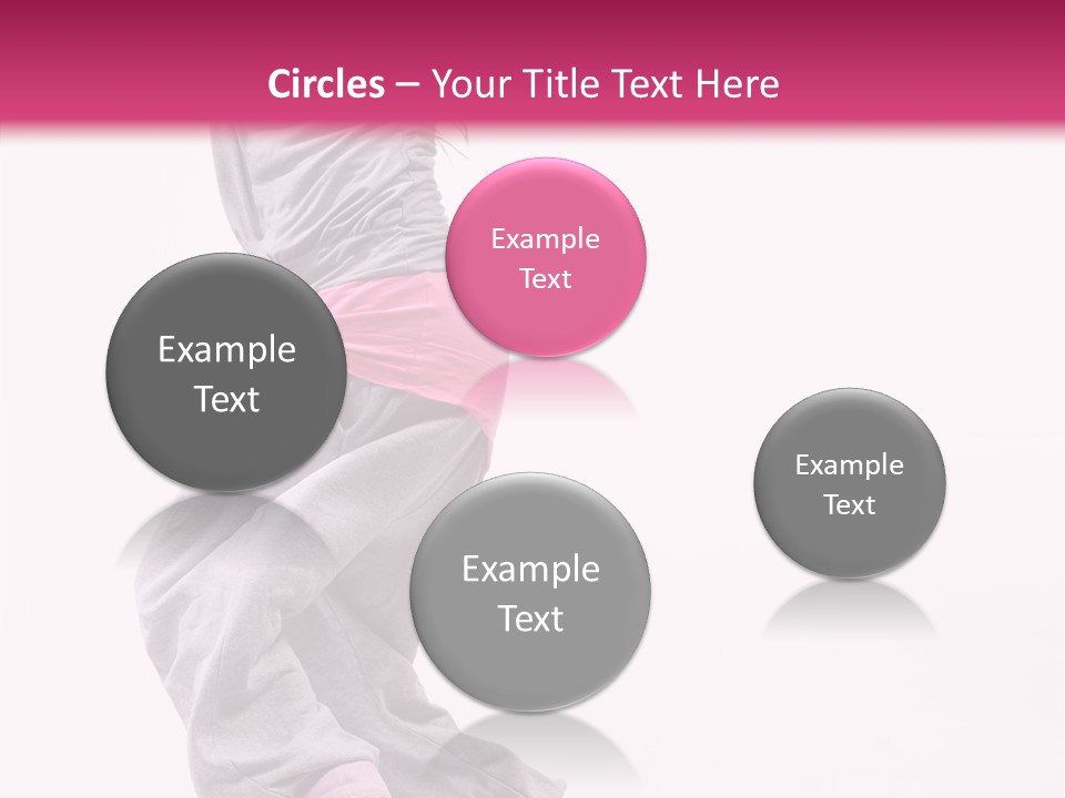 Artist Athlete Moving PowerPoint Template