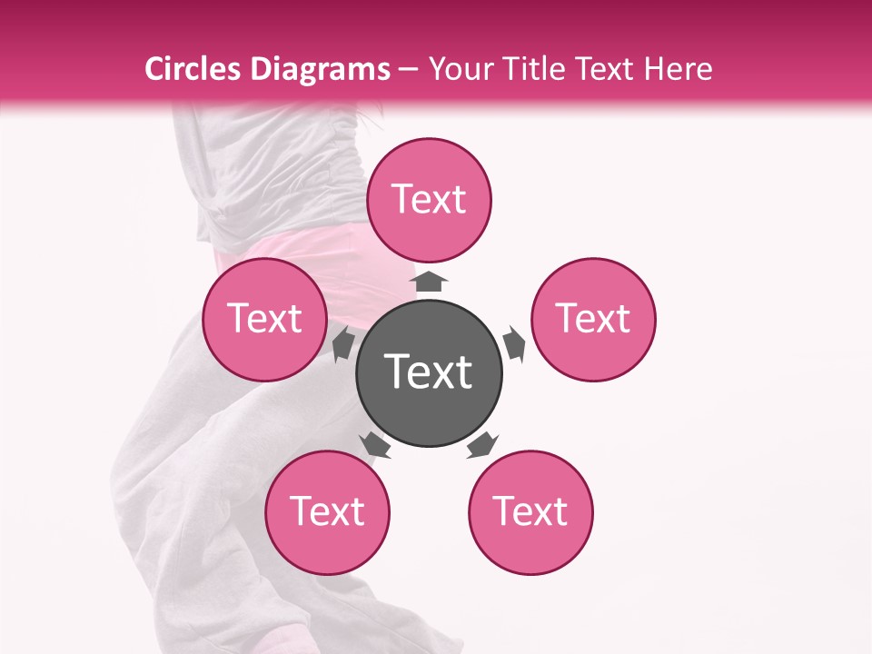 Artist Athlete Moving PowerPoint Template