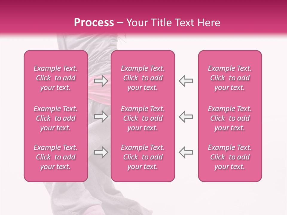 Artist Athlete Moving PowerPoint Template