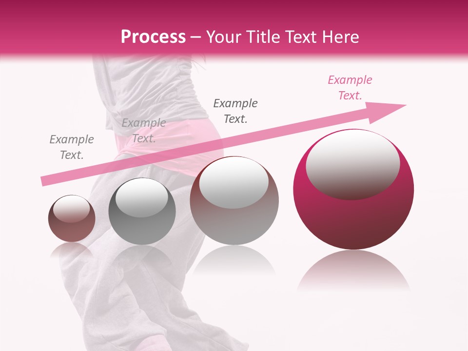 Artist Athlete Moving PowerPoint Template