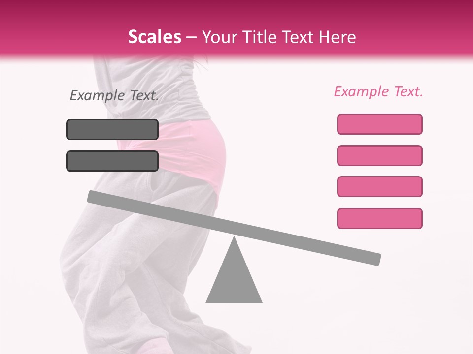 Artist Athlete Moving PowerPoint Template