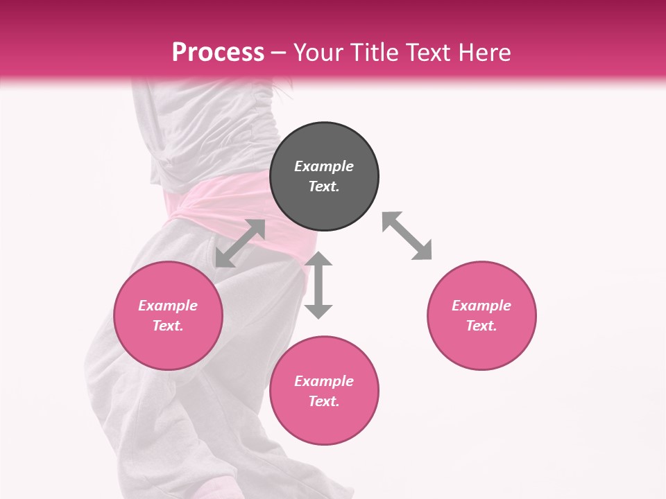 Artist Athlete Moving PowerPoint Template