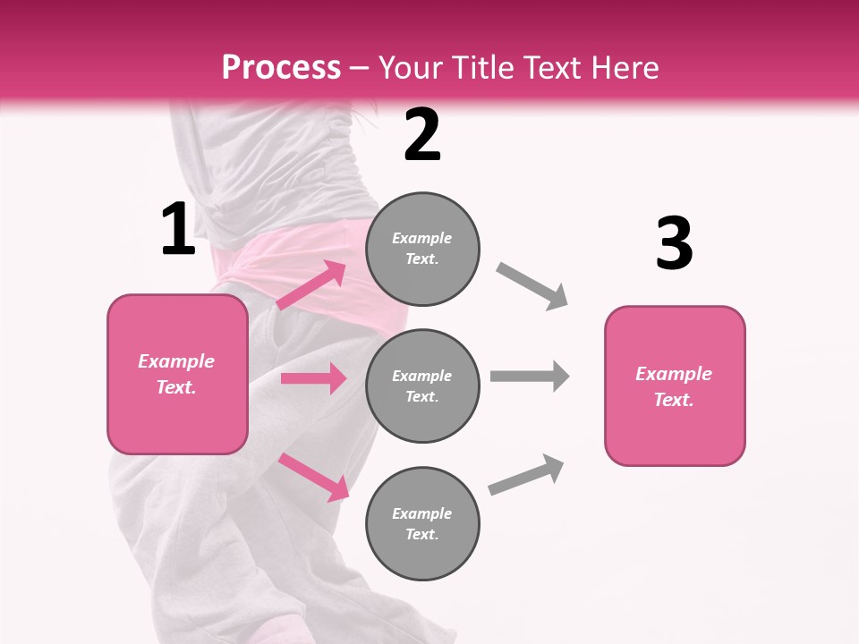 Artist Athlete Moving PowerPoint Template