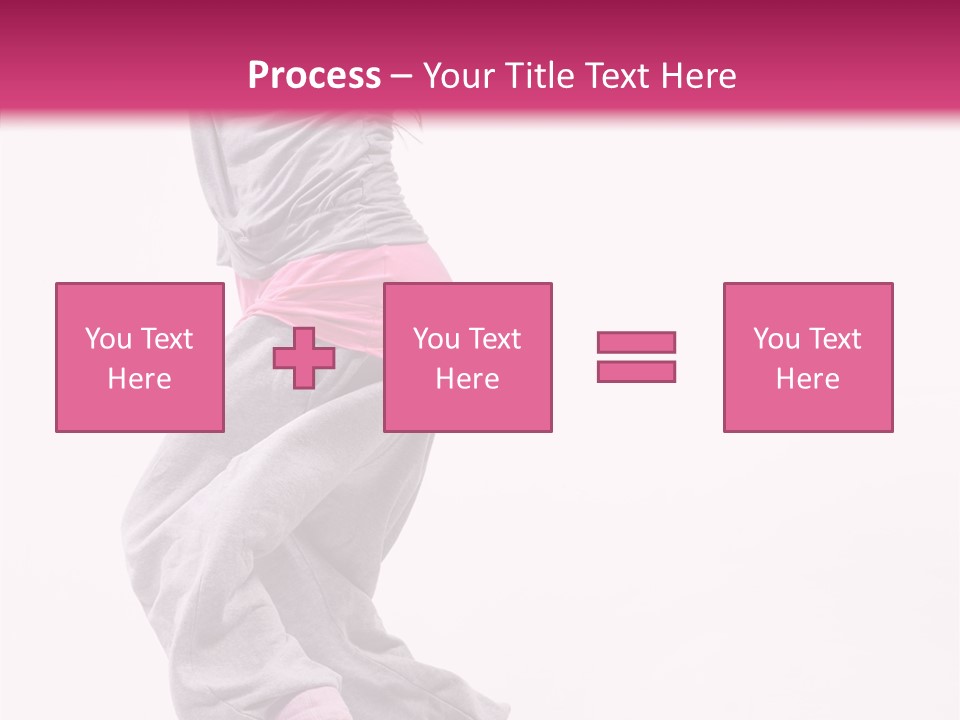 Artist Athlete Moving PowerPoint Template