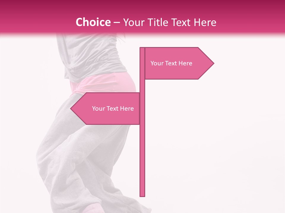 Artist Athlete Moving PowerPoint Template