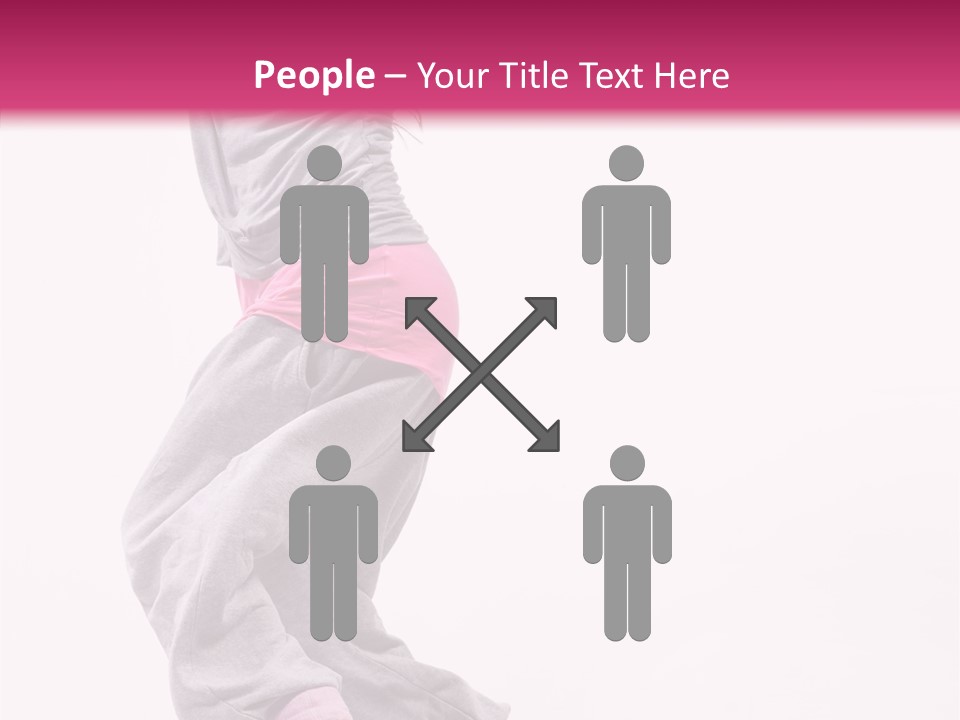 Artist Athlete Moving PowerPoint Template