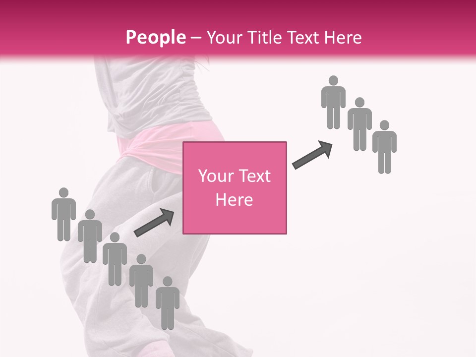 Artist Athlete Moving PowerPoint Template