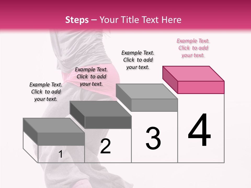 Artist Athlete Moving PowerPoint Template