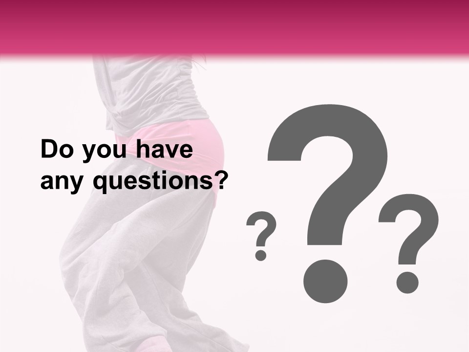 Artist Athlete Moving PowerPoint Template