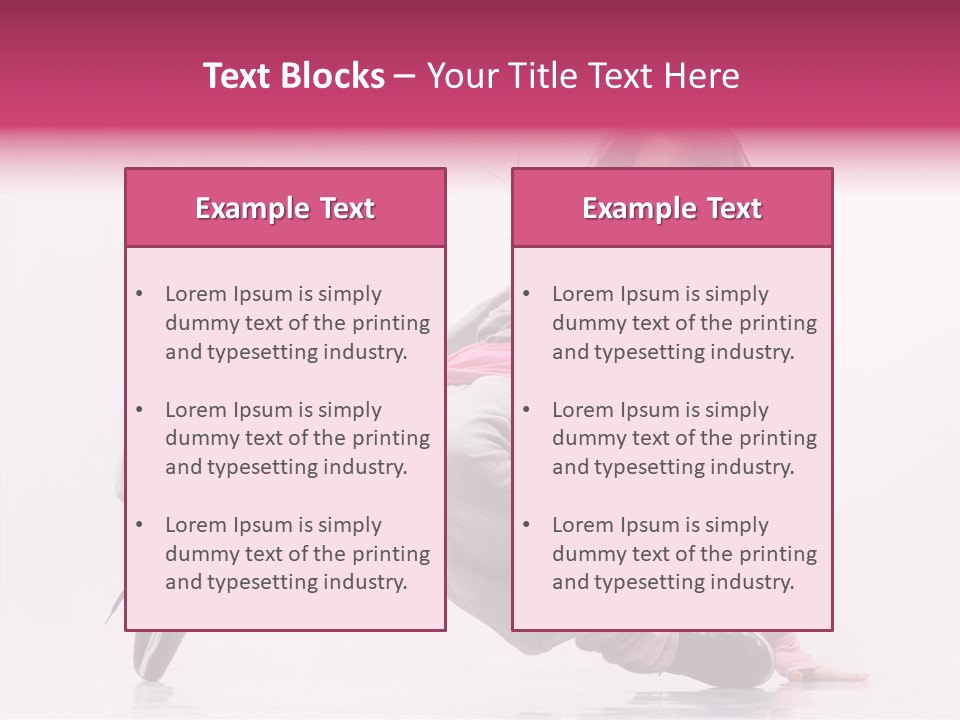 Stunt Artist Skill PowerPoint Template