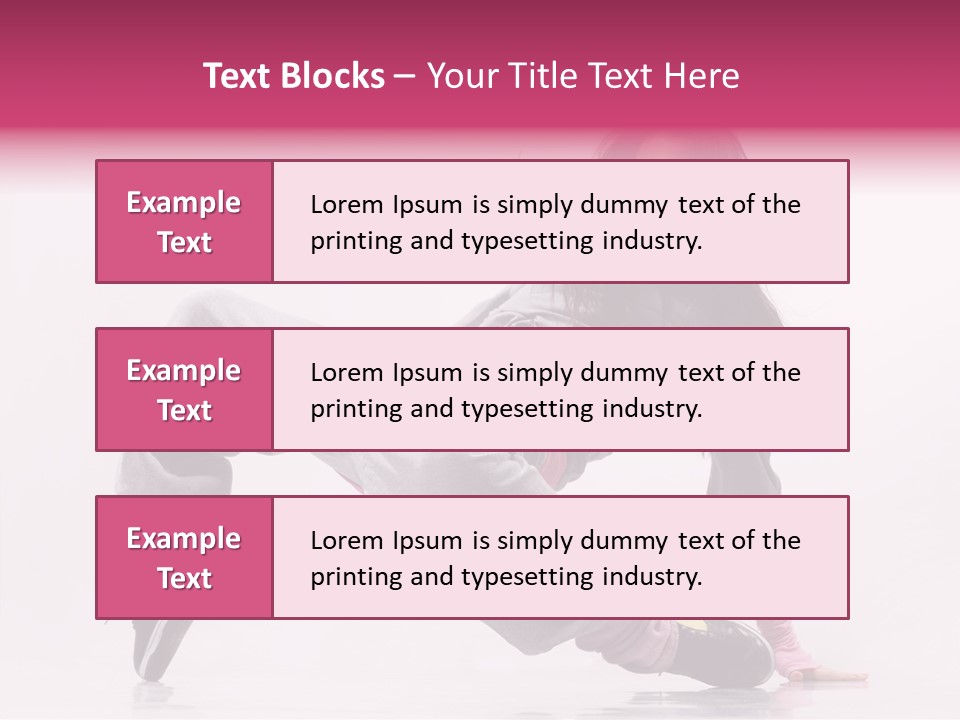 Stunt Artist Skill PowerPoint Template