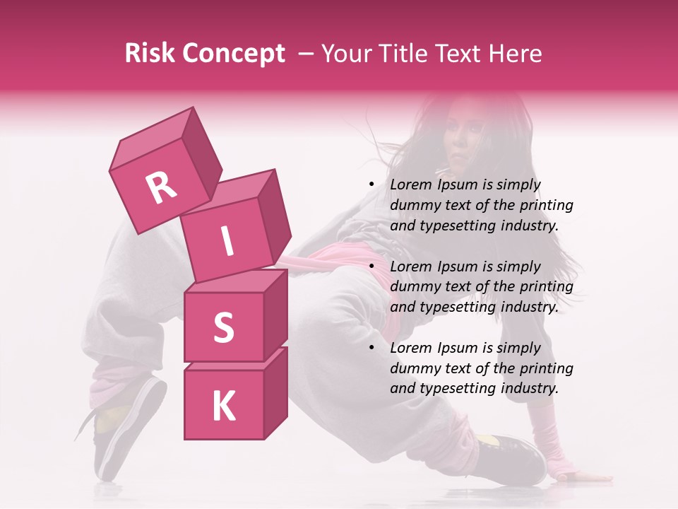 Stunt Artist Skill PowerPoint Template