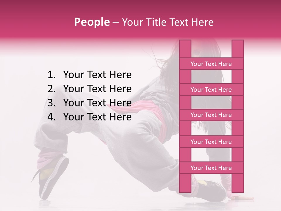 Stunt Artist Skill PowerPoint Template