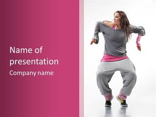 Jazz Young Stunt PowerPoint Template