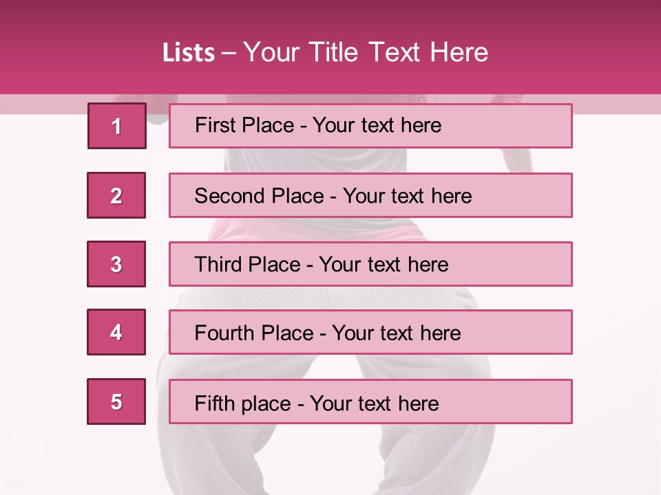 Jazz Young Stunt PowerPoint Template