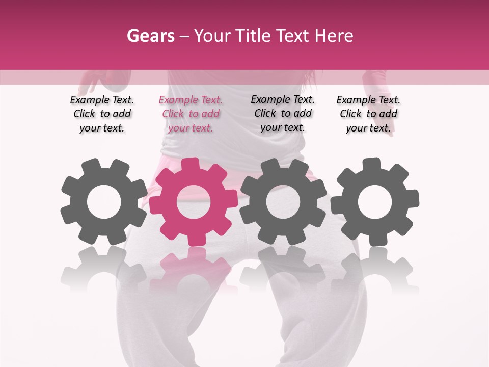 Jazz Young Stunt PowerPoint Template